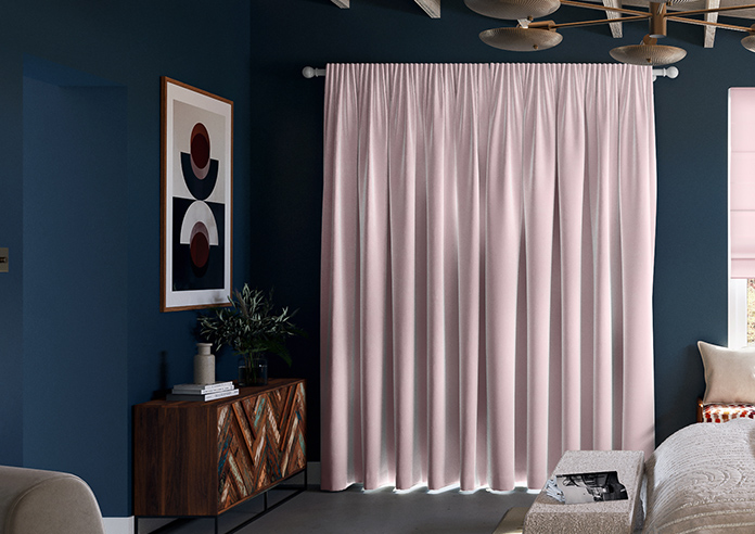 Ultra Luxe Velvet, Light Pink - Made to Measure Curtains - Image 7